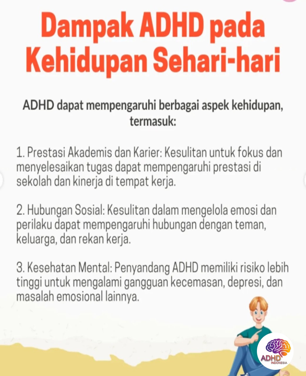 ADHD dan Hubungan Sosial Anak di Lingkungan Sekolah di Kabupaten Manggarai