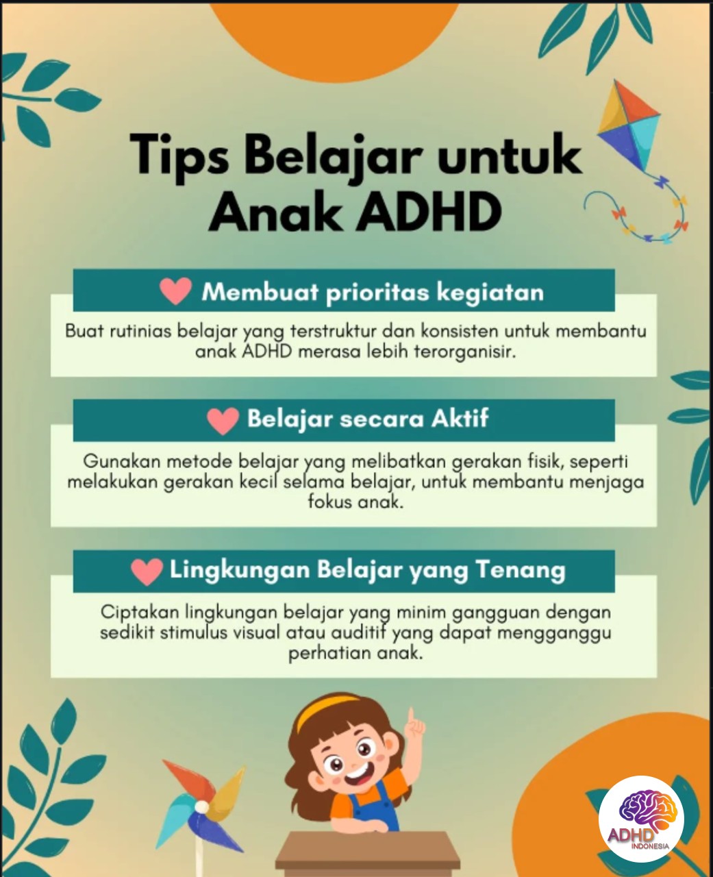 Strategi Belajar yang Cocok untuk Anak ADHD di Kabupaten Manggarai